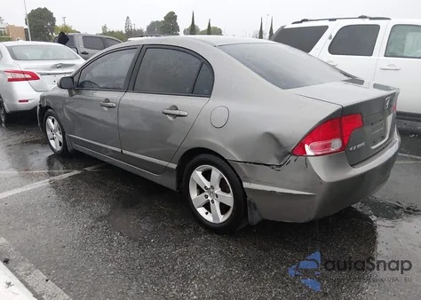 2007 Honda Civic Ex из США, поврежденный, VIN 1HGFA15887L082646